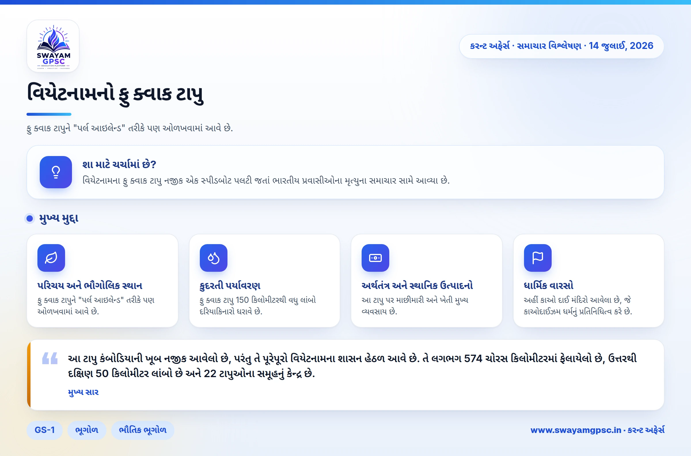 વિયેટનામનો ફુ ક્વાક ટાપુ